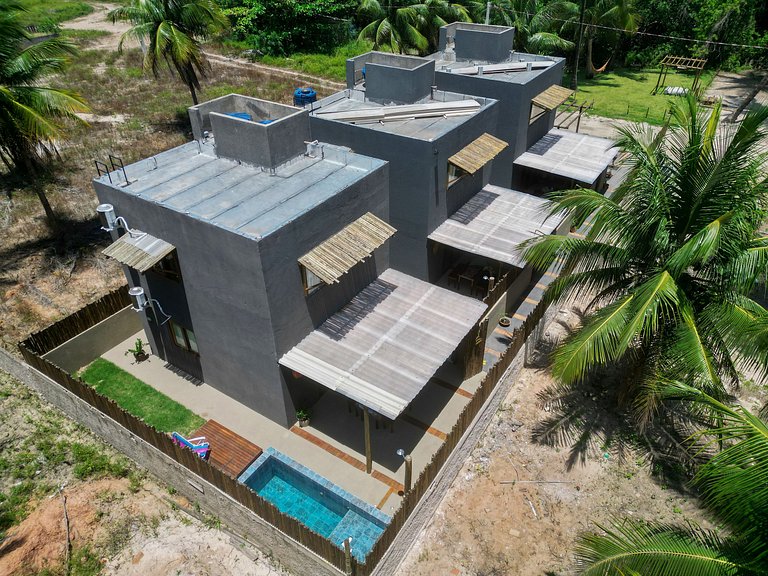 Bangalô Patacho, 2 suites com piscina privativa