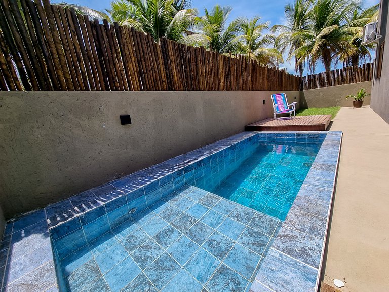 Bangalô Patacho, 2 suites com piscina privativa