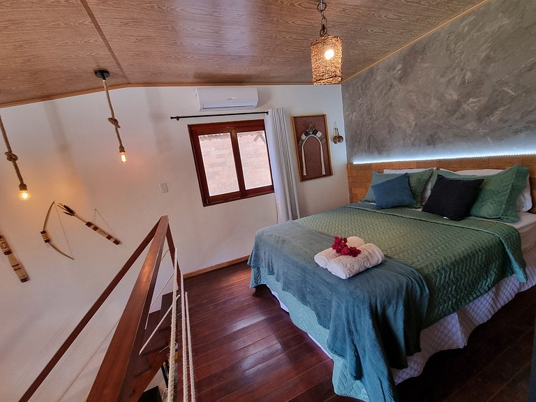 Bangalô Patacho, 2 suites com piscina privativa