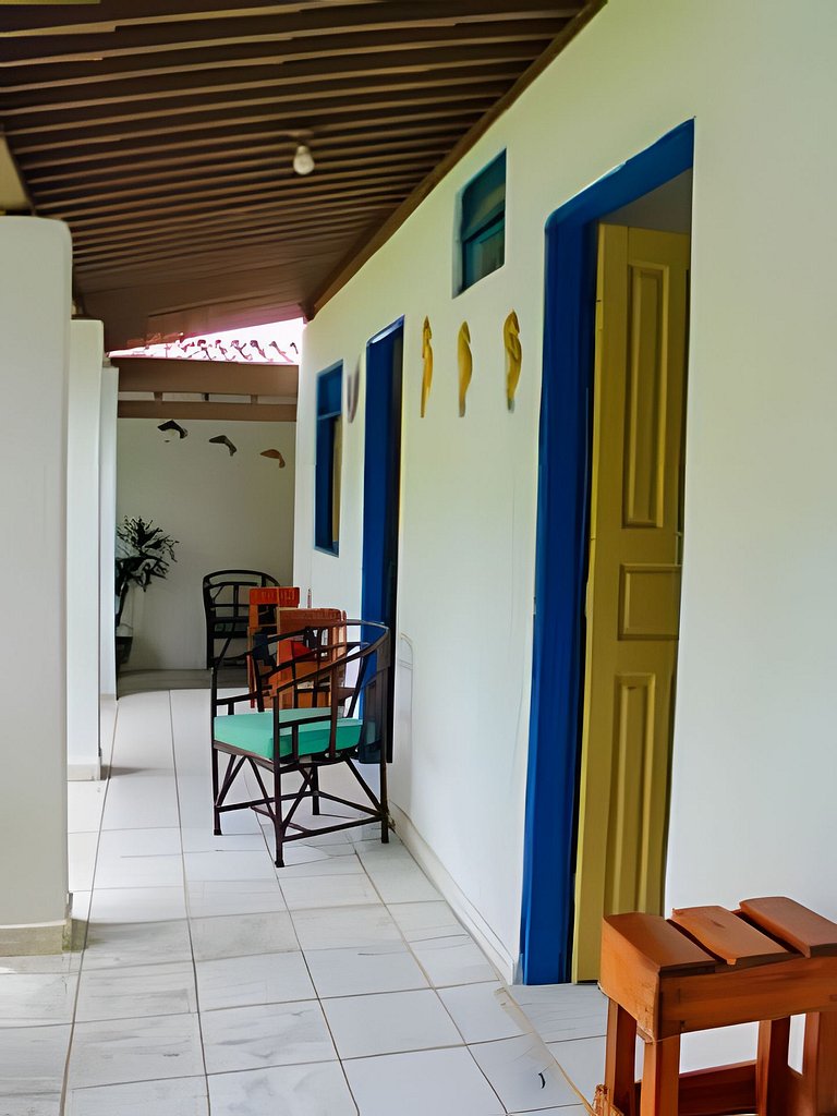 Casa c/ 5qts, piscina prox da praia carro quebrado