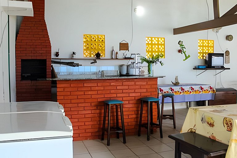 Casa c/ 5qts, piscina prox da praia carro quebrado
